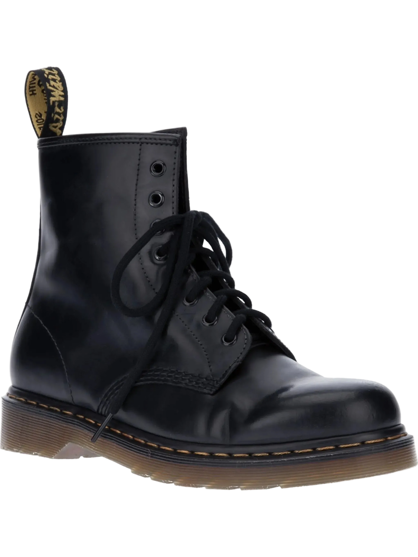 Dr. Martens Lace Up Black Leather Boots