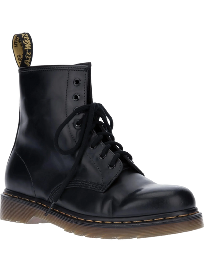 Dr. Martens Lace Up Black Leather Boots