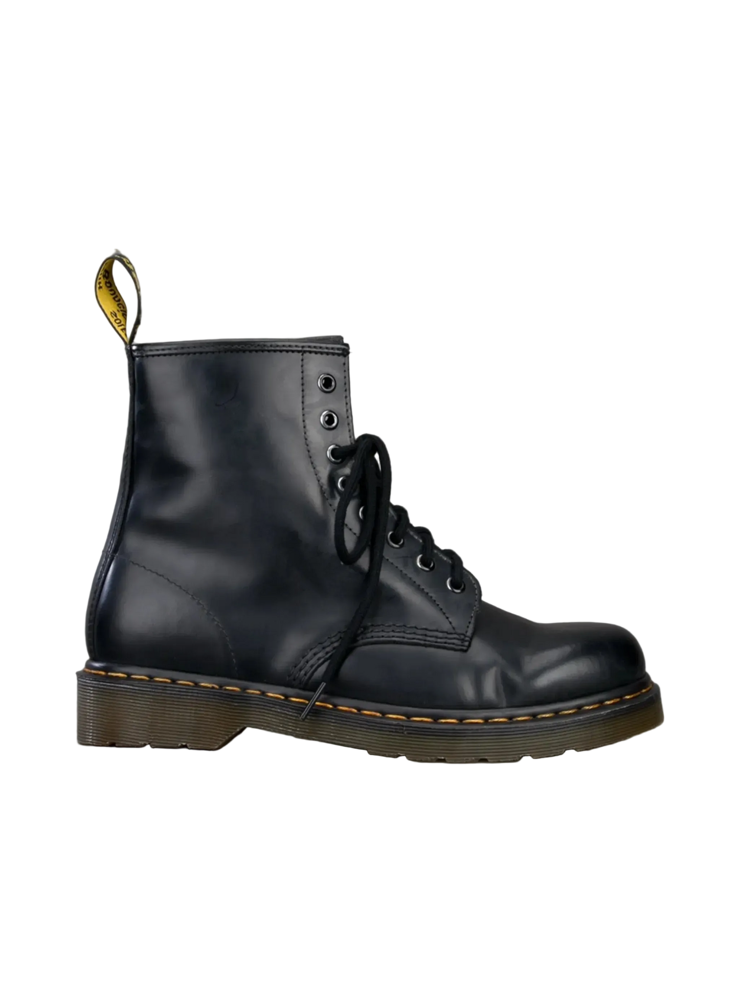 Dr. Martens Lace Up Black Leather Boots