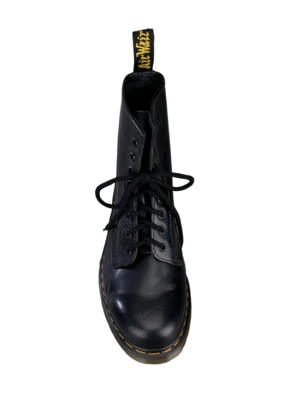 Dr. Martens Lace Up Black Leather Boots