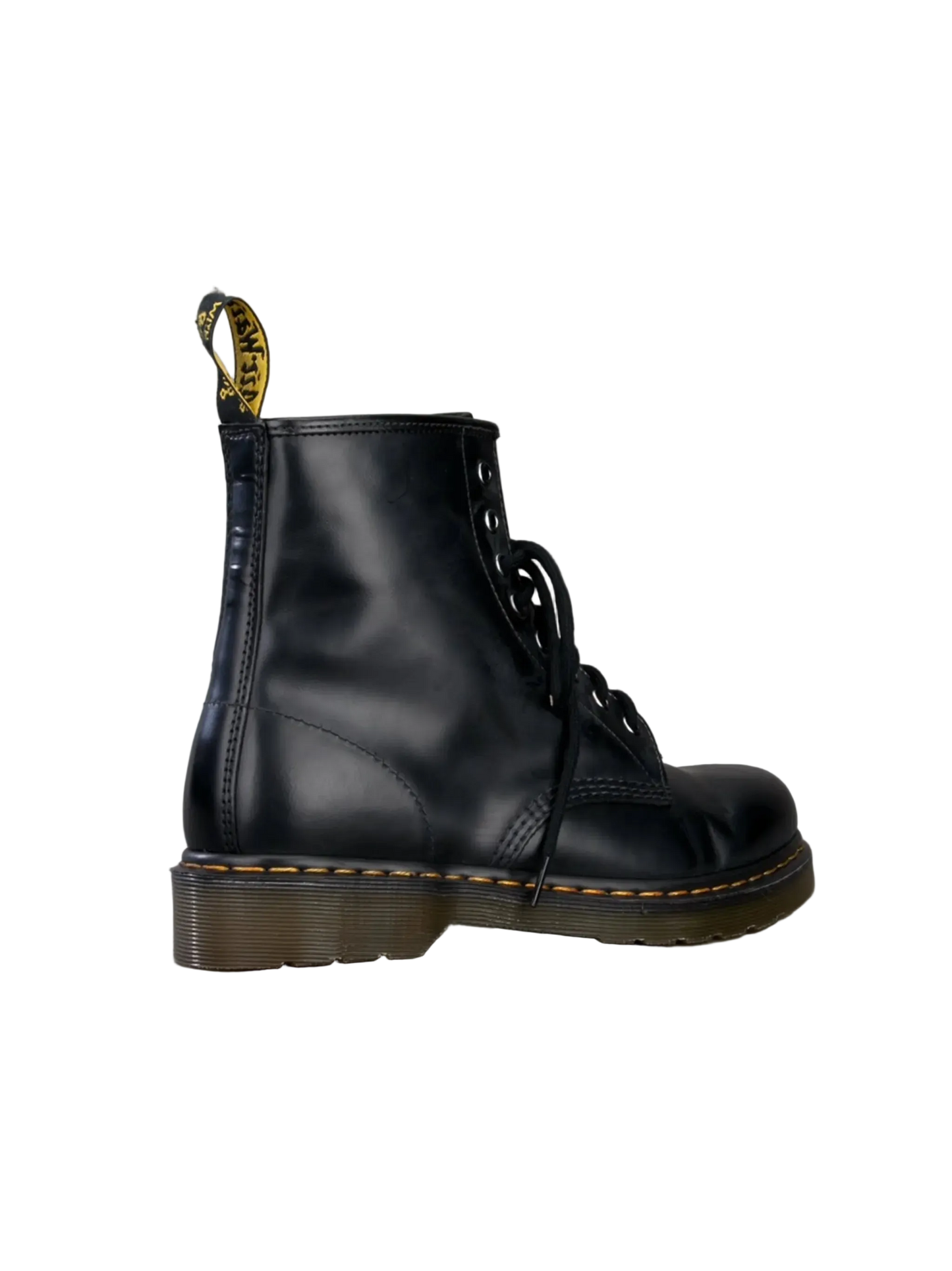 Dr. Martens Lace Up Black Leather Boots