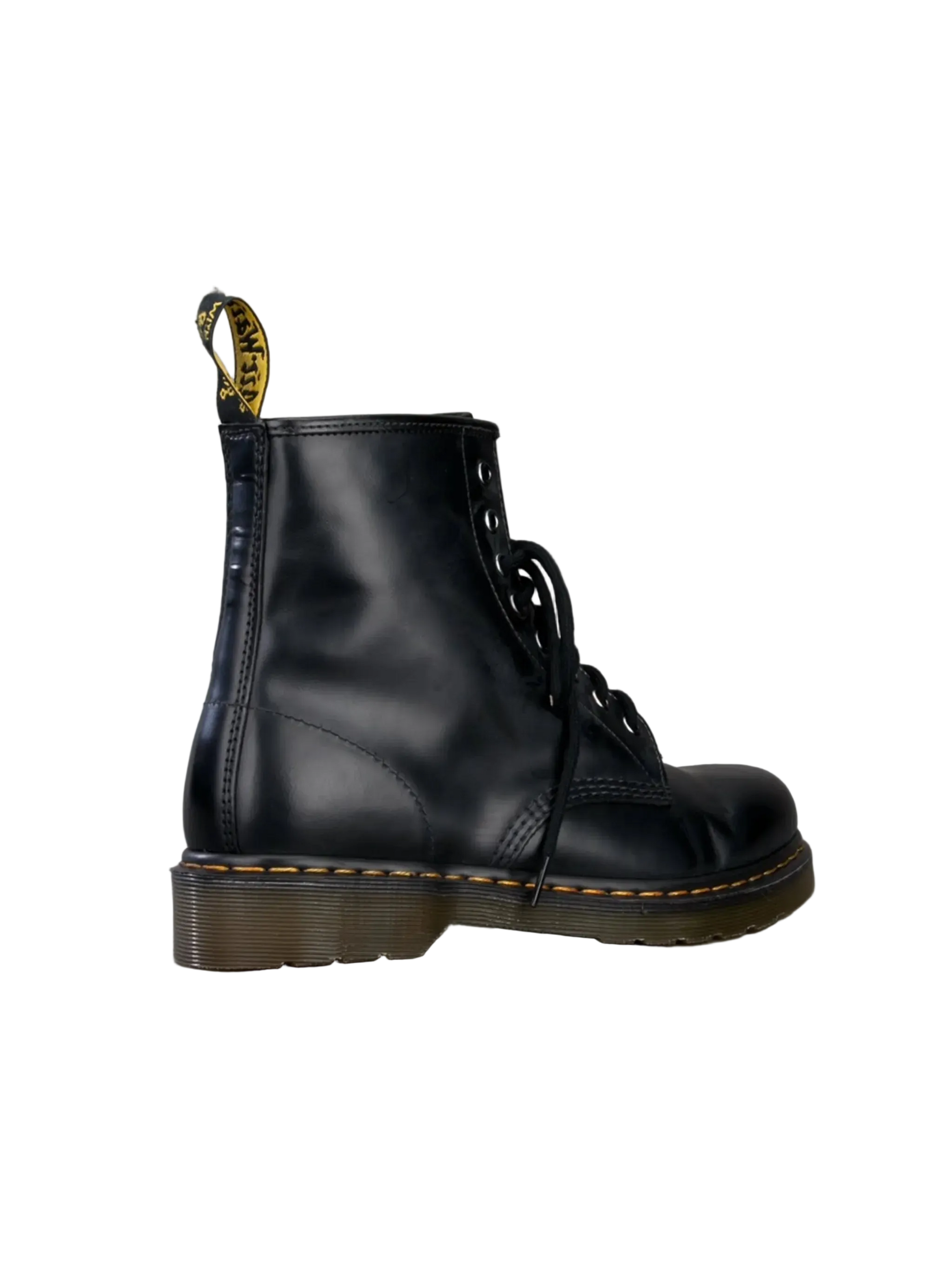 Dr. Martens Lace Up Black Leather Boots