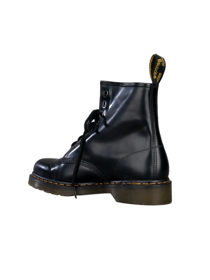 Dr. Martens Lace Up Black Leather Boots