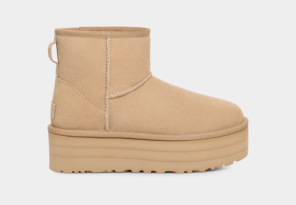 נעלי האג | מגפי האג Ugg Classic Ultra Platform Mustard Seed