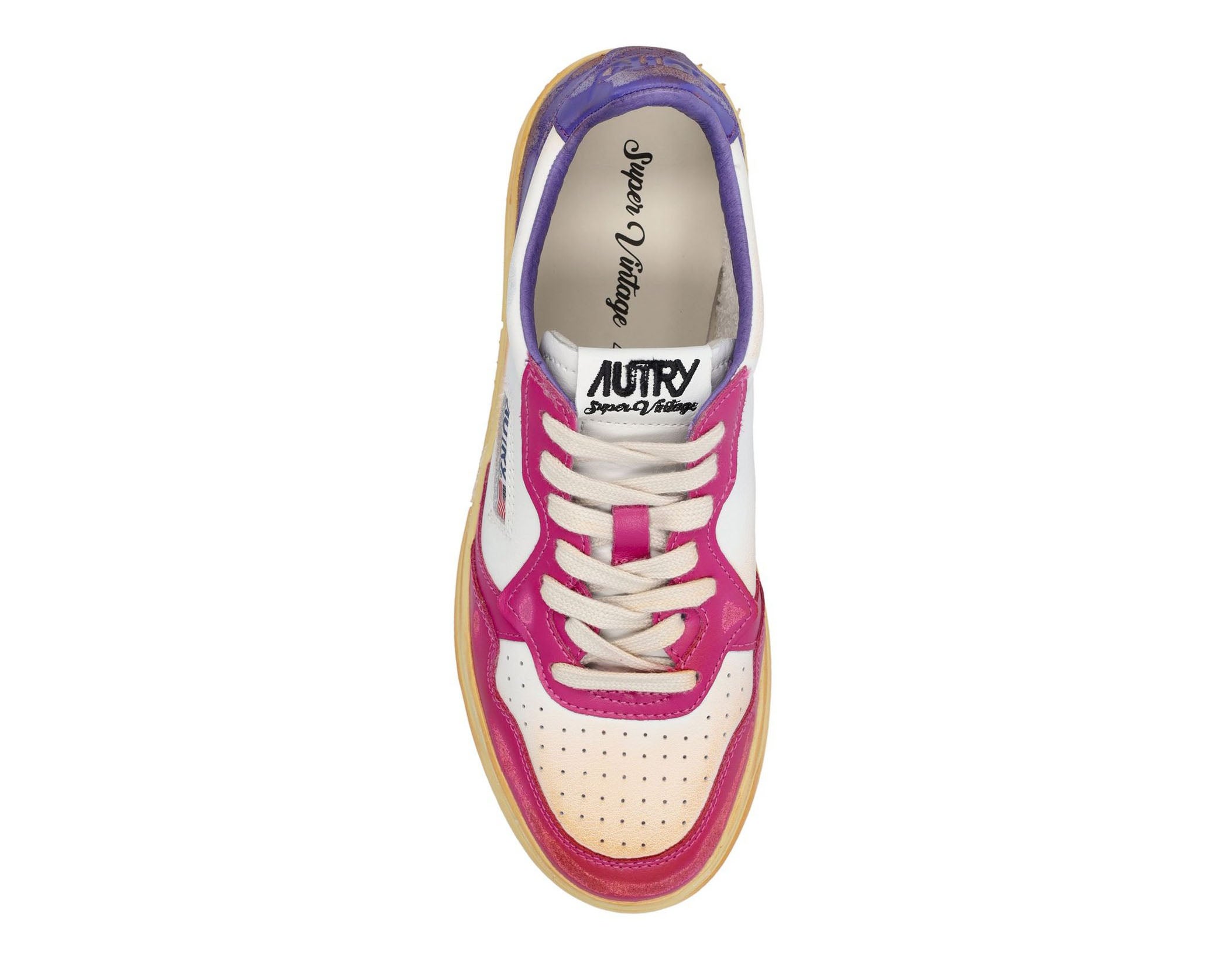 Autry Medalist Super Vintage Low-Top Sneakers