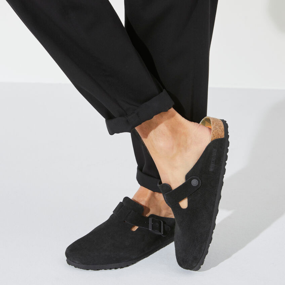 כפכפי בירקנשטוק | Birkenstock Boston Black