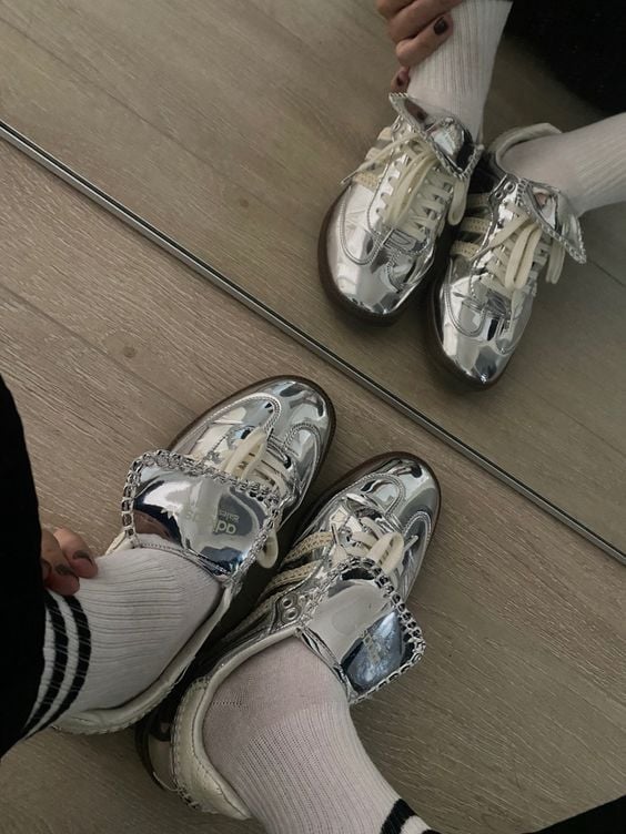 נעלי אדידס סמבה | Adidas Samba Wales Bonner Sliver