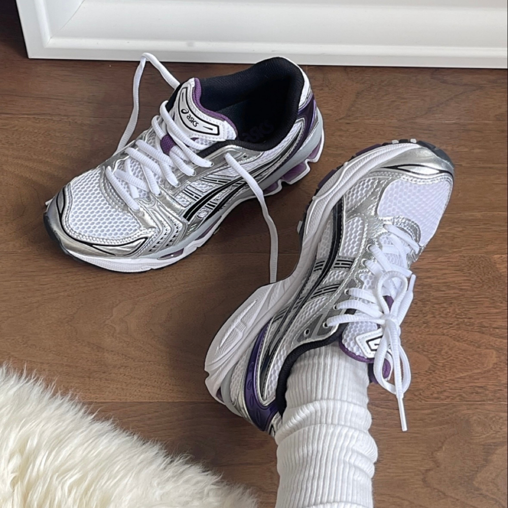 נעלי אסיקס | ASICS Gel-Kayano 14 White Dark Grape