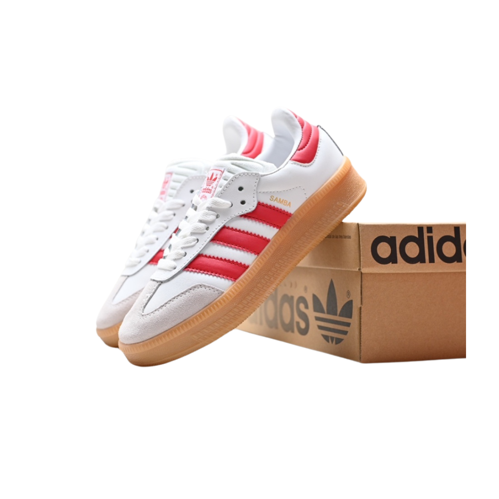 Adidas Samba Xlg White Red