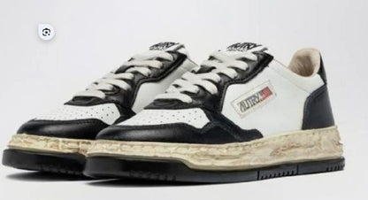 Outlet | Autry Super Vintage Low Maison Mihara Yasuhiro White Black