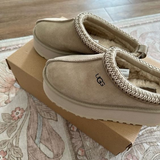 נעלי האג | מגפי האג UGG Tazz Slipper Mustard Seed