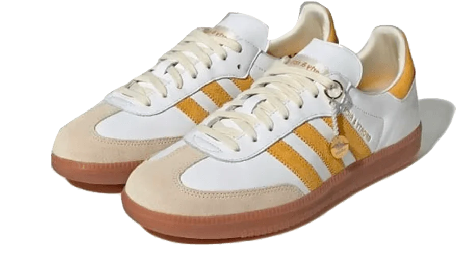 נעלי אדידס סמבה | Adidas Samba OG Sporty & Rich White Bold Gold