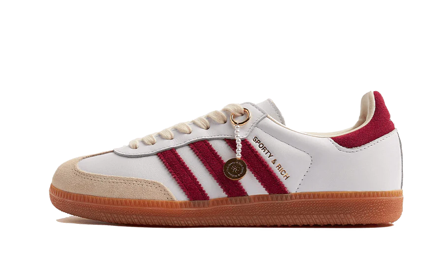 נעלי אדידס סמבה | Adidas Samba OG Sporty & Rich White Core Burgundy