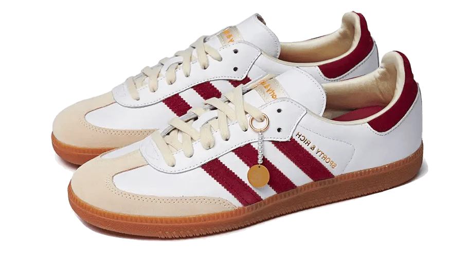 נעלי אדידס סמבה | Adidas Samba OG Sporty & Rich White Core Burgundy