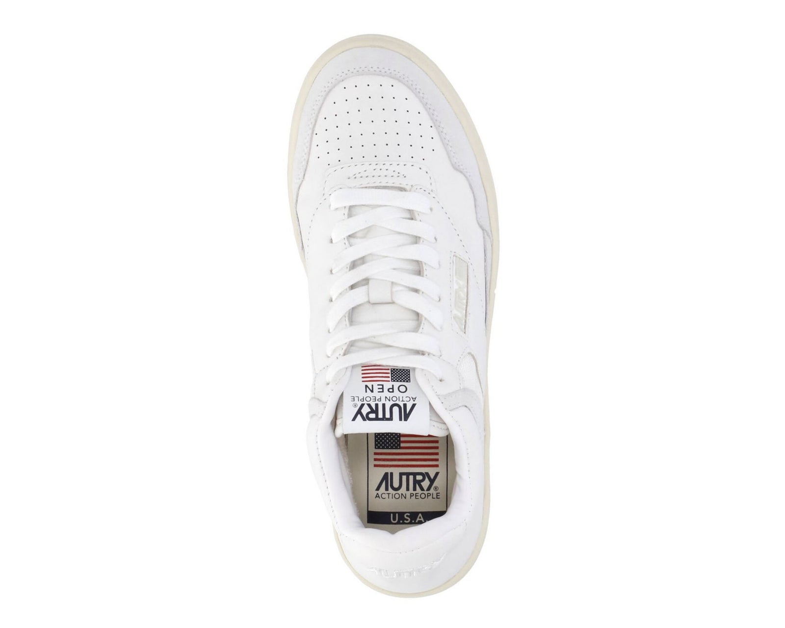 Autry Logo Detailed Lace-Up Sneakers