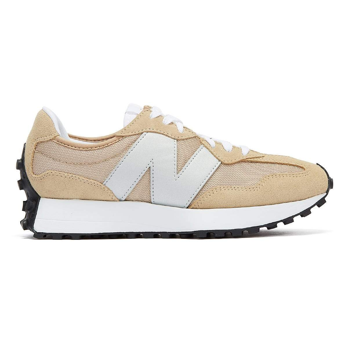 New Balance Shoes | NEW BALANCE 327 WOMENS BEIGE / SILVER TRAINERS