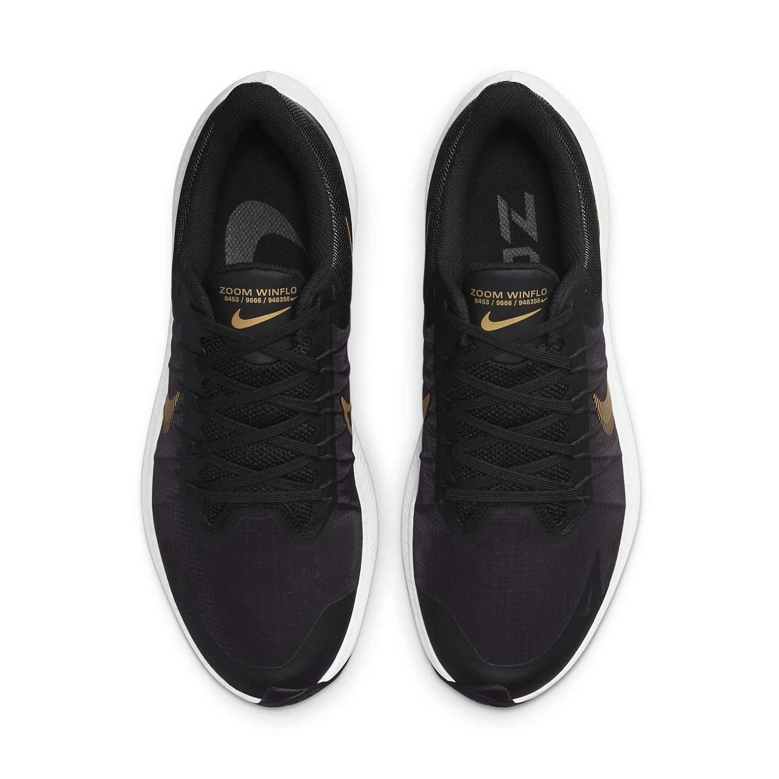 Nike Running Shoes | Nike Winflo 8 Black Metallic Gold