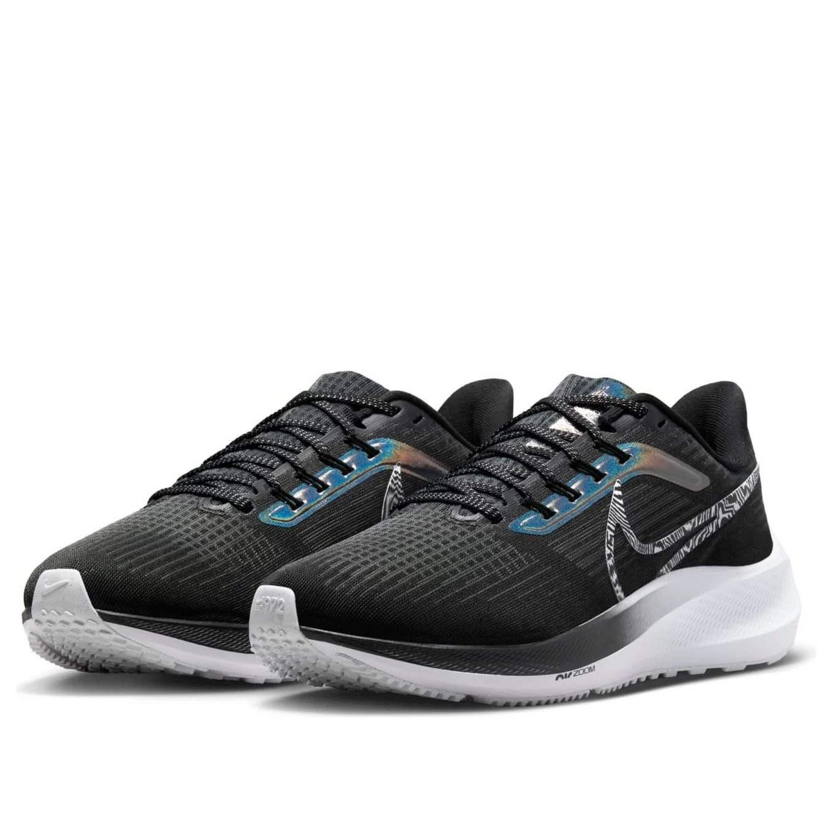 Nike Running Shoes | Nike Pegasus 39 Black Zebra Iridescent