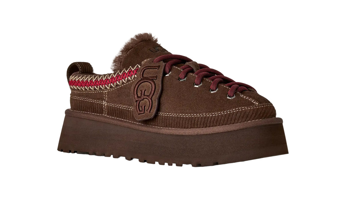 UGG Women's Heritage Lace-Up Slipper Burnt Cedar