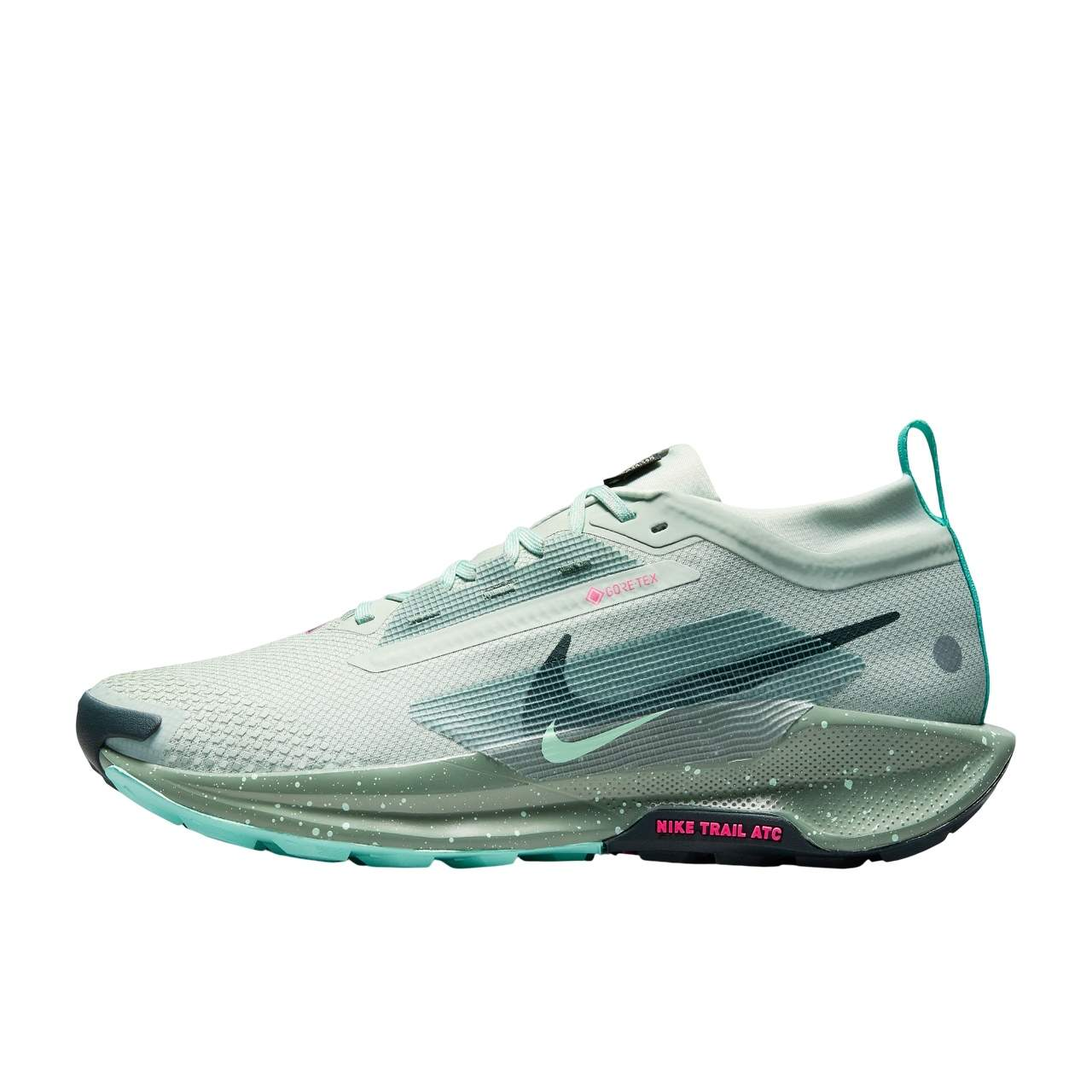 Nike Running Shoes | Nike Pegasus Trail 5 GORE-TEX Waterproof Light Silver/Clay Green