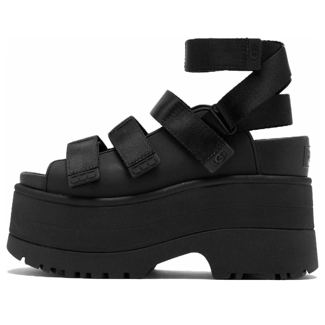 Outlet | UGG GoldenRise Platform Sandals Black