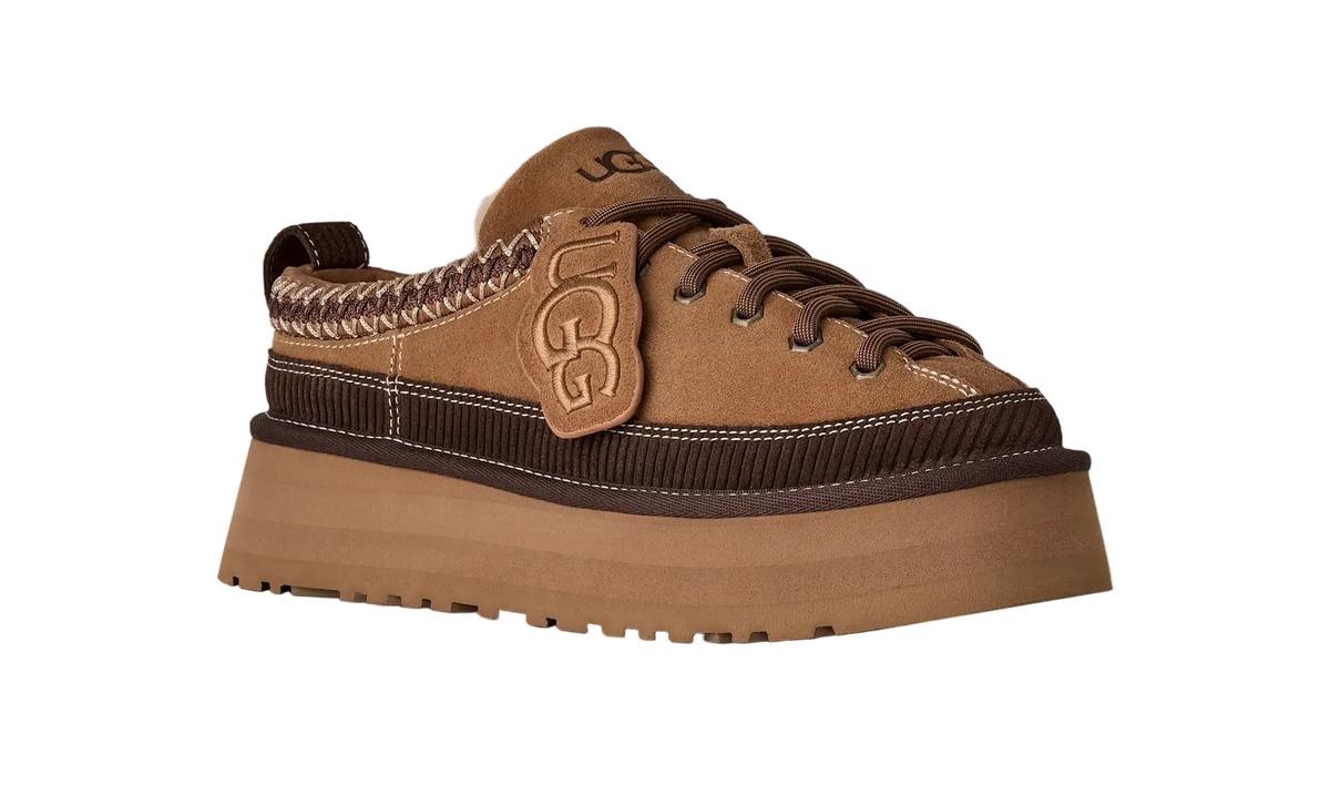 UGG Women's Heritage Lace-Up Slipper Chestnut