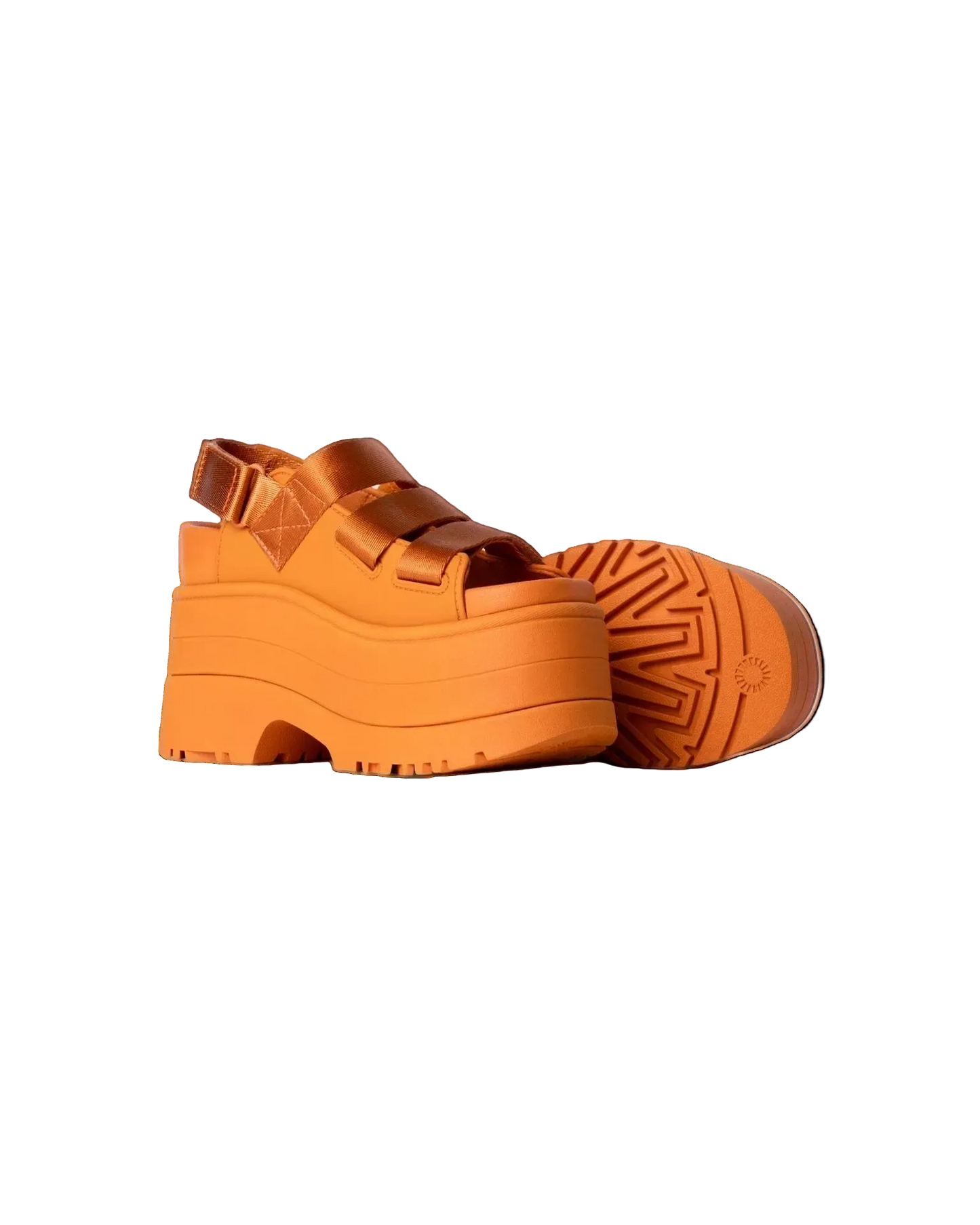 Outlet | UGG GoldenRise Platform Sandals Dark Apricot