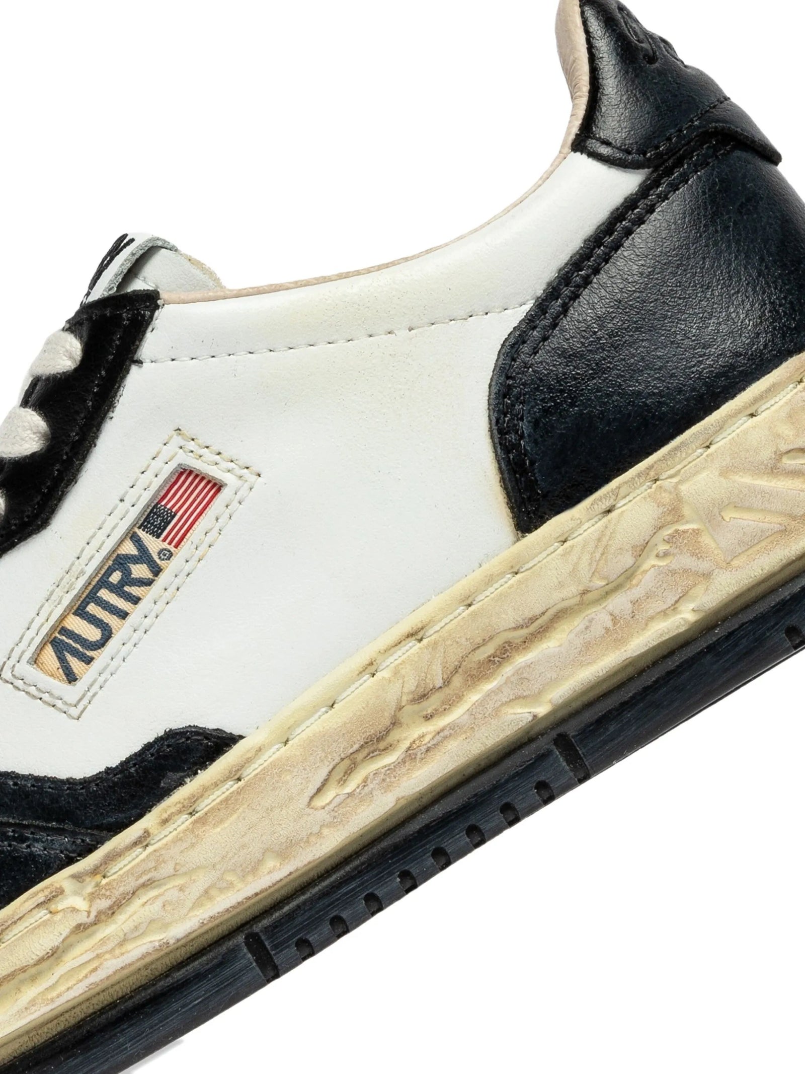 Autry Super Vintage Low Maison Mihara Yasuhiro White Black