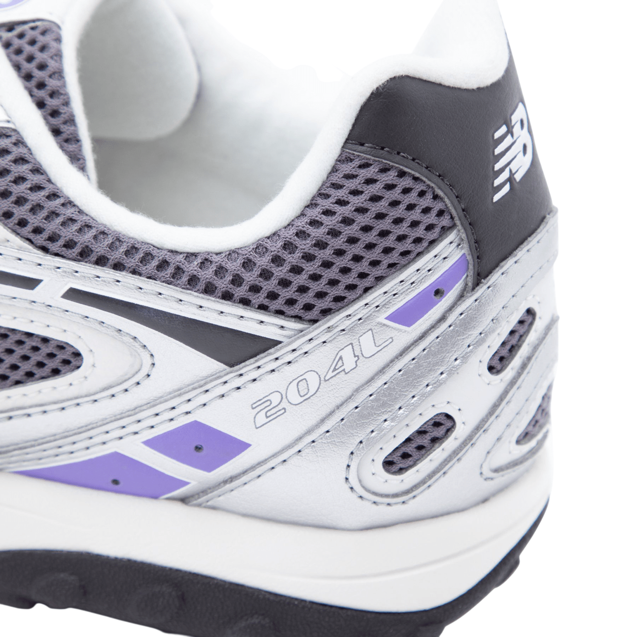 New Balance 204L Unisex Sports Shoes Silver-Coloured Metallic Electric Indigo