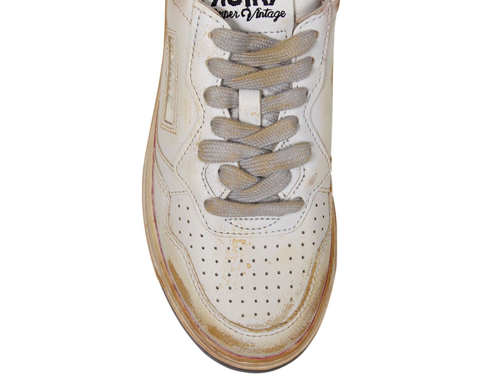 Autry Super Vintage Lace-Up Sneakers