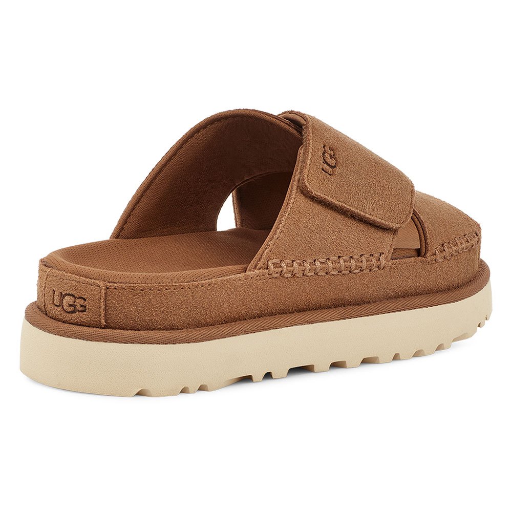 סנדלי האג | כפכפי האג Ugg Goldenstar Cross Sandals Chestnut