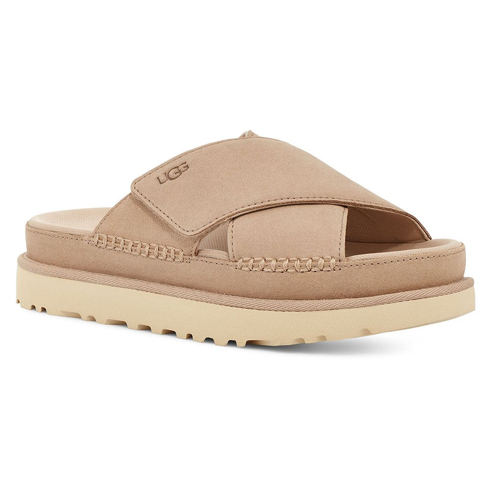 סנדלי האג | כפכפי האג Ugg Goldenstar Cross Sandals Drfitwood